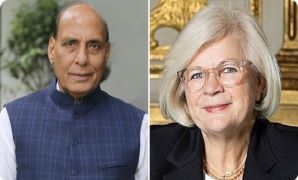 6th India-France Annual Defence Dialogue in Bengaluru co-chaired by Defence Minister Rajnath Singh and his French counterpart Catherine Vautrin